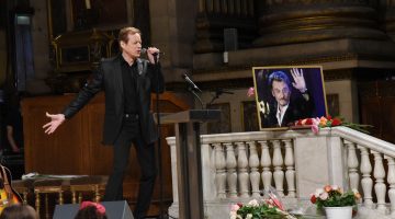 Fans at Tribute to Johnny Hallyday for his 75th birthday at Madeleine church on June 15, 2018 in Paris, France. Photo by Alain Apaydin/ABACAPRESS.COM  | 641082_034 Paris France